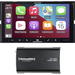 Alpine ILX-W670, 7-Inch Double DIN Digital Multimedia Receiver Compatible with Apple Carplay and Android Auto - Includes Satellite Radio Tuner