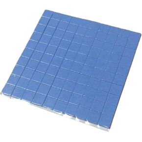 100pcs 10mm*10mm*1mm GPU CPU Radiator Thermal Pads(Type B)