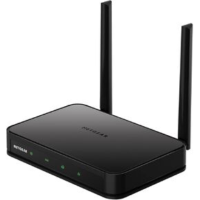 NETGEAR Dual Band WiFi Router (R6020) – AC750 Wireless Speed (Up to 750Mbps), Coverage up to 750 sq. ft., 10 Devices, 4 x Fast Ethernet Ports