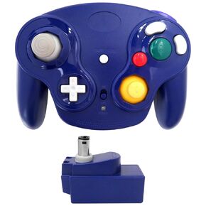 Artmavin Wireless Controller with Receiver Compatible for Nintendo GameCube - Red