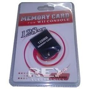 GC-128MB 128MB Black Memory Card for Nintendo GameCube Wii Console System Storage GC