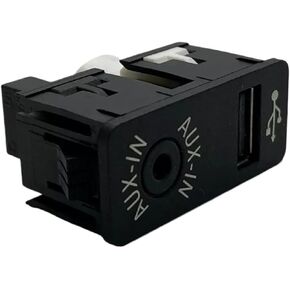 لـ Mini for Cooper R56 R58 R59 2009-2015 AUX Aux Audio Jack USB MP3 منافذ الإدخال 84109229246