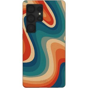 Pela | Phone Case Compatible with Samsung Galaxy S25 | Limited Edition | Supports Wireless Charging | Cute Eco Friendly | Seashell Pomegranate Cheer