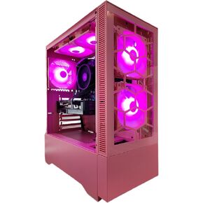 Computer Gaming Desktop Gaming PC RTX 5060 AMD Ryzen 7 with 4.6Ghz Turbo + 32GB RAM + 1TB Solid State Drive SSD M2 NVME Plug and Play Windows 11 Pro Midtower System