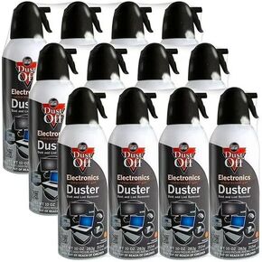 Falcon Dust-Off Compressed Gas Duster 10 oz., 12 Pack