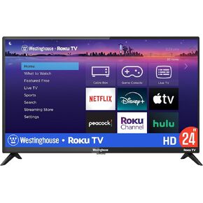 Westinghouse WR24HX2210 24 inch HD Smart Roku TV