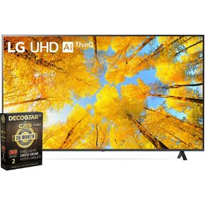 LG 70UQ7590PUB 70 Inch HDR 4K UHD Smart TV Bundle with Deco Gear 4K HDMI 2.0 Cable w/Copper Conductors x2 & CPS Exclusive 26 Month Protection (BEACH-CPS-261500)