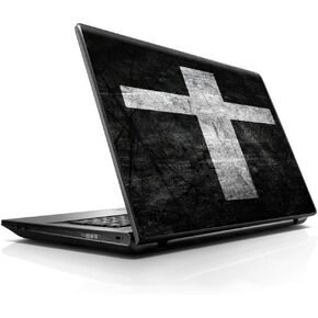 15 15.6 inch Laptop Notebook Skin Vinyl Sticker Cover Decal Fits 13.3" 14" 15.6" 16" HP Lenovo Apple Mac Dell Compaq Asus Acer/The Cross