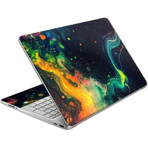 Laptop Skin Decal HP 14" - Hippie, Laptop Cover Sticker, No Cutting Required, No Bubble, Waterproof, Scratch Resistant - Including Wide Screen and Wrist Pad