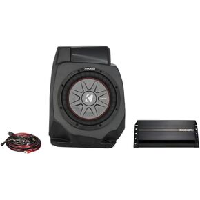 SSV Works Polaris RZR Pro XP Plug & Play Under Dash 10" Kicker Subwoofer w/Amplifier for Ride Command