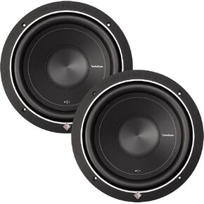 2) ROCKFORD FOSGATE P1S4-10 10" 1000 Watt 4-Ohm Car Audio Subwoofers Sub P1S410