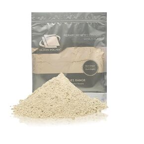 Glass Polish 90004 Cerium Oxide Fine Grade, Glass Polishing Solution, Glass Polishing Powder/TREO 95% / 2.5 microns / 1.1 lb