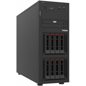 Lenovo ThinkSystem ST250 V3 7DCEA01XNA Tower Server - 1 x Intel Xeon E-2456 3.30 GHz - 16 GB RAM - Serial ATA/600 Controller - Intel C266 Chip - 1 Processor Support - 128 GB RAM Support - TruDDR5 - Ma