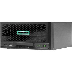 HPE Proliant Microserver G10 Plus Mini Tower Server للأعمال ، Intel Xeon E-2224 3.4 جيجا هرتز ، ذاكرة الوصول العشوائي 32 جيجابايت ، تخزين 8 تيرابايت ، RAID