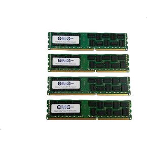 CMS 32GB (4X8GB) DDR3 10600 1333MHZ ECC Registered DIMM Memory Ram Upgrade Compatible with Dell® Poweredge T320 1333 Ecc Reg for Server Only - B103