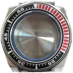 Watch Case Samurai Style For NH35/NH36 4R35 Movement Sapphire Crystal Watch Accessories Parts watch case