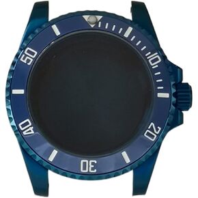 40MM Flat Mirror/Calendar Window Magnifying Glass Watch Case For NH35/NH36 Watch Movement watch case(Flat Mirror)