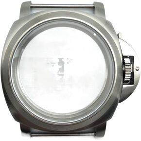 44mm Stainless Steel Brushed Watch Case compatible with ETA 6497/6498 And ST3600/ ST3620 Watch Movement Back Case Cover With PAM watch case