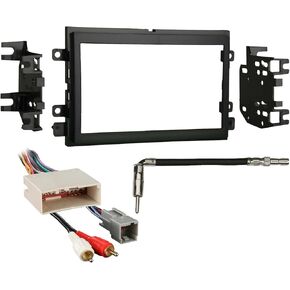 Metra 95-5812 Dash Kit + Amp Harness + Antenna Adapter for Select Ford/Mercury