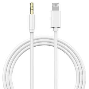 Apple MFi Certified Lightning to 3.5mm Aux Audio Cable - 3.3FT Compatible with iPhone 14/13/12/11/XS/XR/X 8 7/iPad/iPod to Car/Home Stereo, Speaker, Headphone