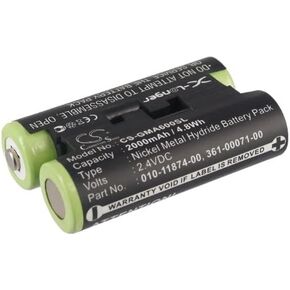 2.4V 010-11874-00 361-00071-00 Battery Replacement for Fishfinder GPSMAP 669 PSMAP 64X PSMAP 64ST PSMAP 64 GPSMAP 63csx GPSMAP 63SC