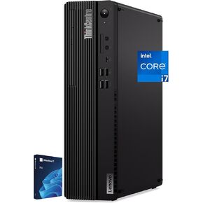 Lenovo ThinkCentre M70s Gen 5 SFF Intel Core i7-14700, 32GB RAM, 1TB SSD, Wi-FI 6E + BT, RJ-45, HDMI, DP Port, Wired Keyboard & Mouse, Win 11 Pro, Business Desktop