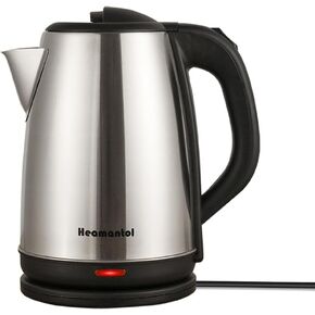 Electric Kettle 700W 1.8L سعة كبيرة مع مصابيح LED وقاعدة الدوران 360 درجة ، والإغلاق التلقائي ، والحماية الجافة ، والمثالية للمنزل ، والمكتب ، والسفر ، والشاي والقهوة