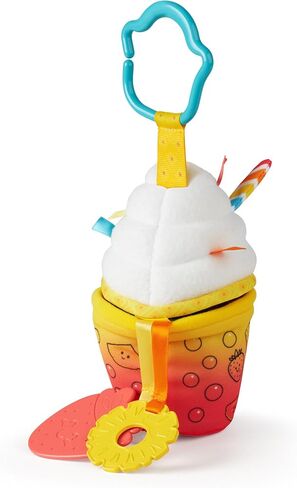Melissa & Doug Multi-Sensory Bubble Tea Take-Along Clip-On Infant Toy | Sensory Toy for Infants | Developmental Toy for Toddlers | 0+ | Gift for Baby Boys or Baby Girls in Saudi Arabia