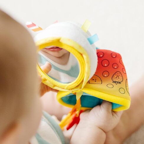 Melissa & Doug Multi-Sensory Bubble Tea Take-Along Clip-On Infant Toy | Sensory Toy for Infants | Developmental Toy for Toddlers | 0+ | Gift for Baby Boys or Baby Girls in Saudi Arabia