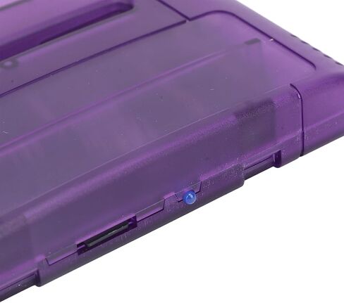 Multi Game Cartridge for SFC, 3000 in 1 Game Flash Memory Card, with 8GB Memory Card, Game Cartridge Expansion Card for SNES, SFC Gaming Console (Transparent Violet) in Saudi Arabia