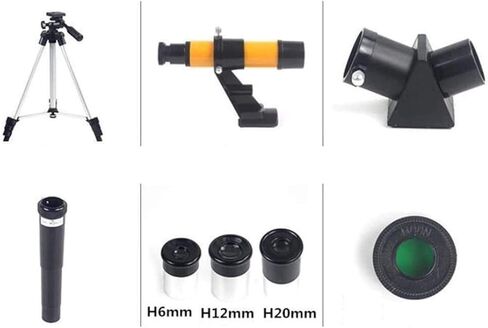Telescopes with Adjustable Tripod and Smartphone Adapter Travel Monocular Telescope Scope 70mm Aperture 300mm AZ Mount Astronomical Refractor Telescopes for Kids Adults Beginners in Saudi Arabia
