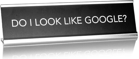 Not Today Just Walk Away 2"x8" Novelty Nameplate Desk Sign in Saudi Arabia