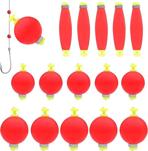 Fishing Bobber Slip Bobbers for Fishing Foam Snap Weighted Floats Set Bobbers Fishing Tackle Accessories Fishing Supplies in Saudi Arabia