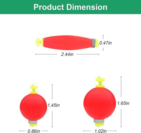 Fishing Bobber Slip Bobbers for Fishing Foam Snap Weighted Floats Set Bobbers Fishing Tackle Accessories Fishing Supplies in Saudi Arabia