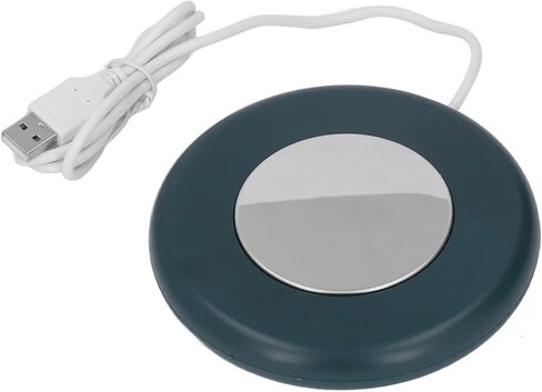توفير الطاقة 55 درجة مئوية درجة حرارة شاي USB دافئ لمكتب مكتب ، ABS Aluminium سبيكة (وردية) (أخضر) in Kuwait