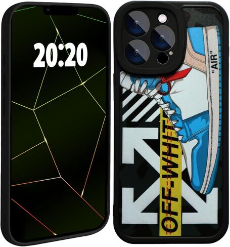Cool Luxury Phone Case for iPhone 16E Case للأولاد ، تصميم Men Classic Sneaker 3D ، حالات مصممة صدمة شارع جمالية متوافقة مع iPhone 16e in Saudi Arabia