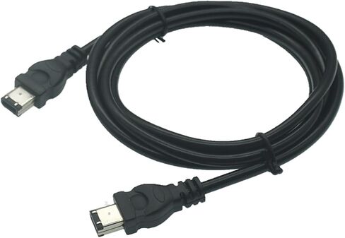 300cm 5M IEEE1394A Data Cable IEEE 1394 6P to 6P 6P-6P 6 Pin to 6Pin Industrial Camera Cable Firewire 400 Mbps 1.5m 300cm 5m(1.8m) in Saudi Arabia