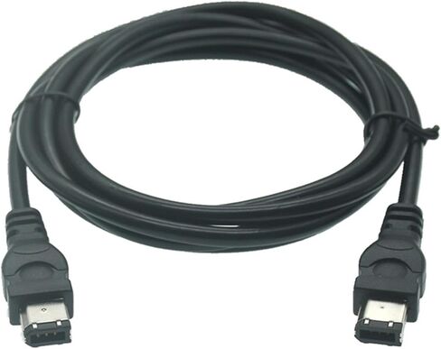 300cm 5M IEEE1394A Data Cable IEEE 1394 6P to 6P 6P-6P 6 Pin to 6Pin Industrial Camera Cable Firewire 400 Mbps 1.5m 300cm 5m(1.8m) in Saudi Arabia