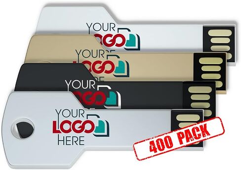 Custom Key Shaped USB Flash Drive 128MB Customized with Your Logo - as Promotional Gift Bulk 400 Pack in Kuwait