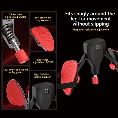 Thigh Master Hip Trainer Kegel Exerciser, Hip Trainer Exercise Equipment,Adjustable Leg and Inner Thigh Strength Exercise Equipment，Pelvic Floor Strengthening Device，Leg Exercise Equipment for Men in Saudi Arabia