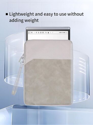 Tablet Sleeve for iFLYTEK AINOTE Air 2 Note-Taking Table 8.2 inch，360 Protective Bag Carrying Case Water-Resistant，Light Grey. in Saudi Arabia