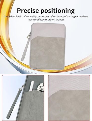 Tablet Sleeve for iFLYTEK AINOTE Air 2 Note-Taking Table 8.2 inch，360 Protective Bag Carrying Case Water-Resistant，Light Grey. in Saudi Arabia