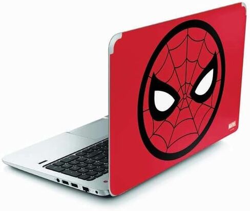 Skinit Decal Laptop Skin Compatible with Envy TouchSmart 15.6in - Officially Licensed Marvel Spiderman Crawling Spiderman Design in Saudi Arabia