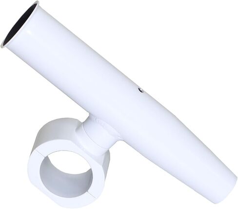 Rod Holder Aluminum Single clamp on fit 1.5",1.875",2" inch Horizontal or Vertical Fishing Boat Tower/Leaning Post/Rail in Kuwait