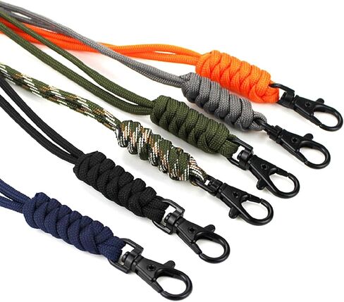 صهر شاق 331 رطل Paracord Neck Lanyard Keychain keychain keylace keychains لحامل شارة بطاقة الهوية ، المفاتيح in Kuwait