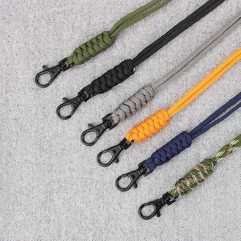 صهر شاق 331 رطل Paracord Neck Lanyard Keychain keychain keylace keychains لحامل شارة بطاقة الهوية ، المفاتيح in Kuwait