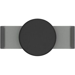 Popsockets: شريحة قبضة الهاتف للهواتف والحالات ، قبضة الهاتف المنزلق مع Kickstand التوسع ، المنبثقة لحالة Apple Silicone ، iPhone XS Max - Black Haze