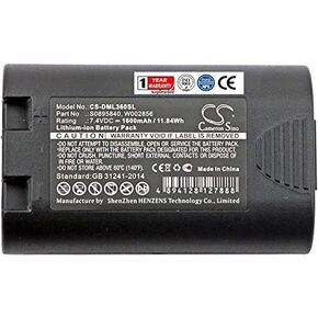 XSP 1600MAH بطارية استبدال 3M PL200 DYMO labelmanager 360D LabelManager 420p وحيد القرن 4200 وحيد القرن 5200 جزء لا Dymo 1759398 S0895840 W002856 بطاريات قطع غيار قطع الغيار بطاريات قطع الغيار