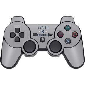 Skinit Decal Gaming Skin Compatible with PS3 Dual Shock Wireless Controller - Officially Licensed College Xavier Musketeers Est 1831 Design