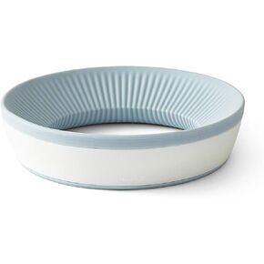 Chef'n Prep Mixing Bowl Stand, Flip Smaller or Larger Diameter, Light Blue, flip the stand over for a smaller or larger diameter bowl